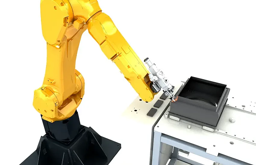 Robot CNC z automatycznym ramieniem 3D do cięcia rur i części samochodowych VR16 / VR18 / VR24