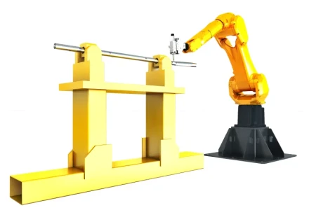 Robot CNC z automatycznym ramieniem 3D do cięcia rur i części samochodowych VR16 / VR18 / VR24