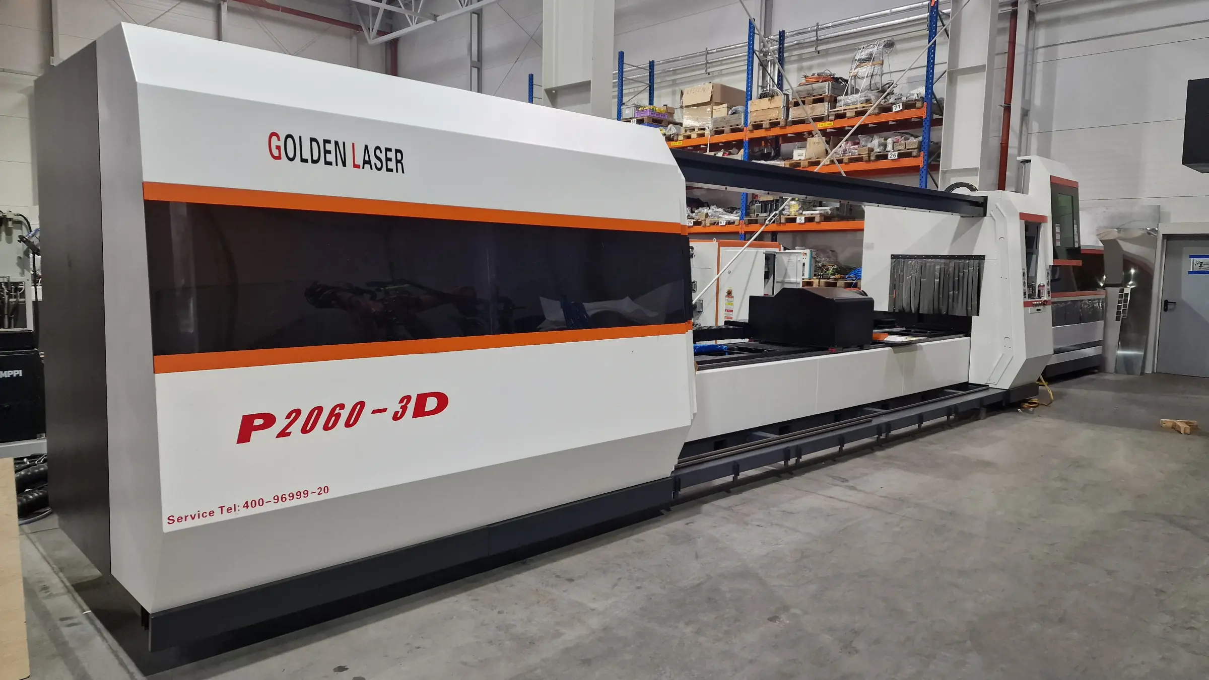 Wycinarka laserowa GoldenFiberLaser P2060 - 3D